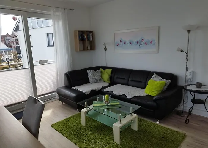 Апартаменты Mit Meerblick, 2 Schlafzimmer, Sued- Balkon, Parkplatz